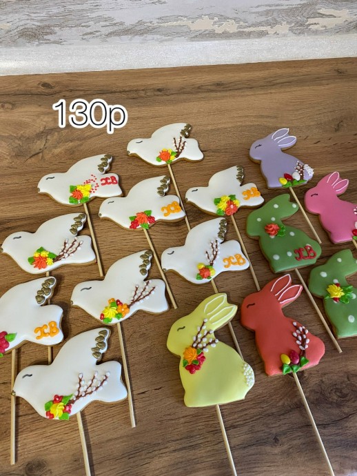 Пасхальные имбирные пряники 0 Пасхальные имбирные пряники 0